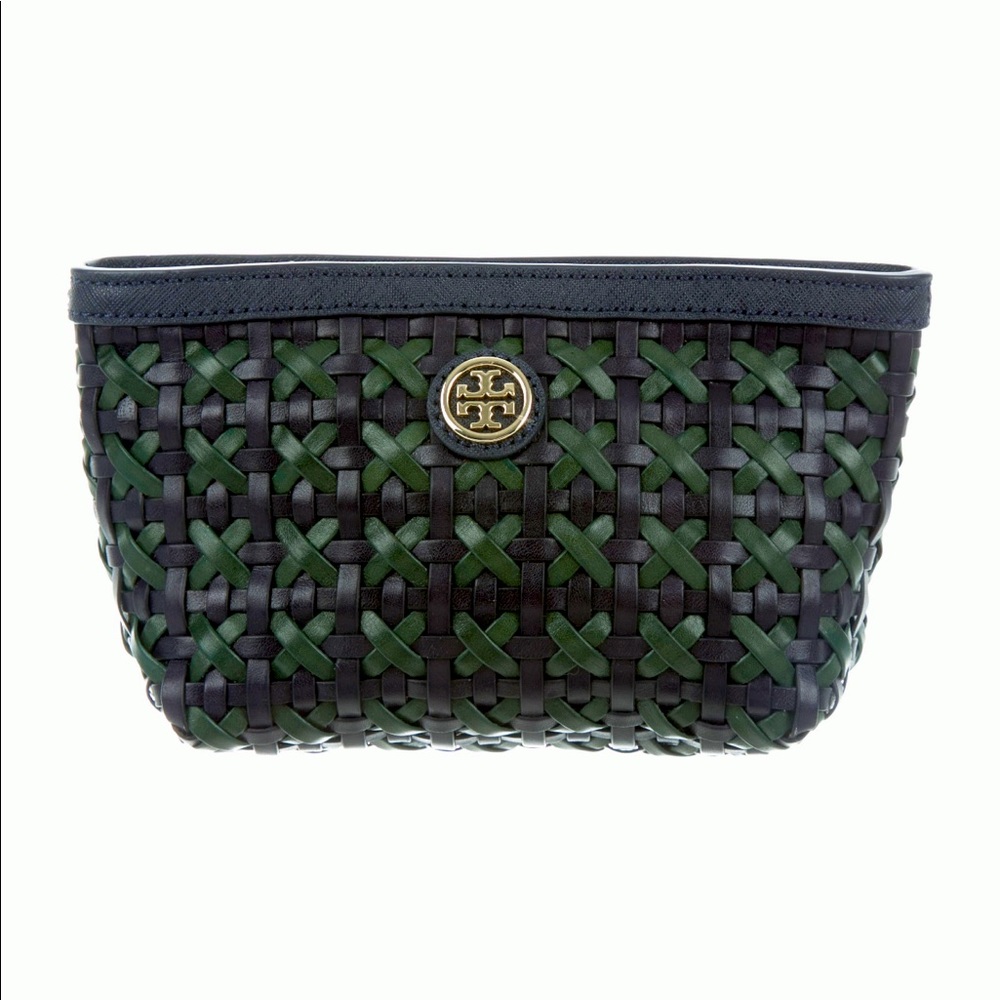 Tory Burch Robinson Woven Trapeze Case